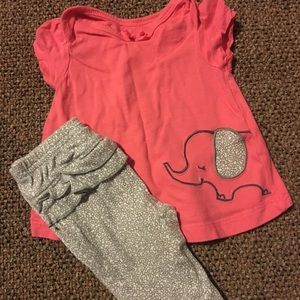 Two piece elephant outfit